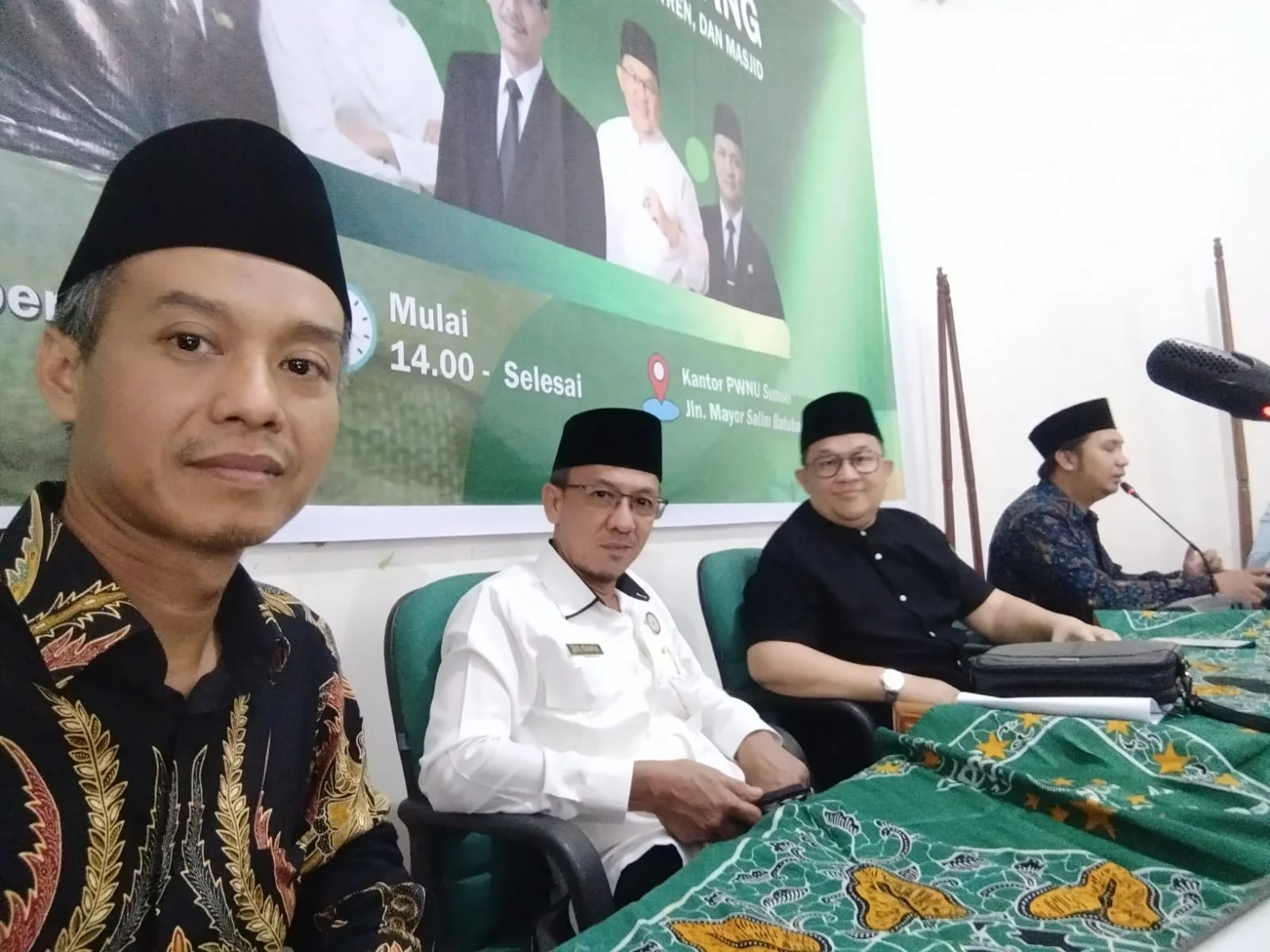Ketua BWI SUMSEL Sampaikan Materi Implementasi Wakaf Uang di PW NU SUMSEL